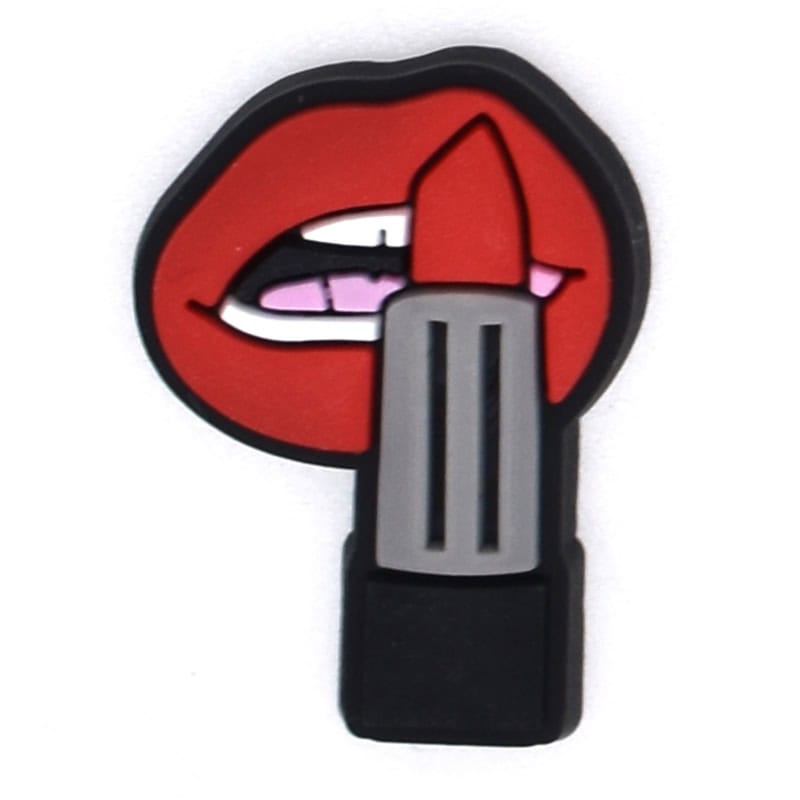Lipstick lips 47-34 Shoe Charm