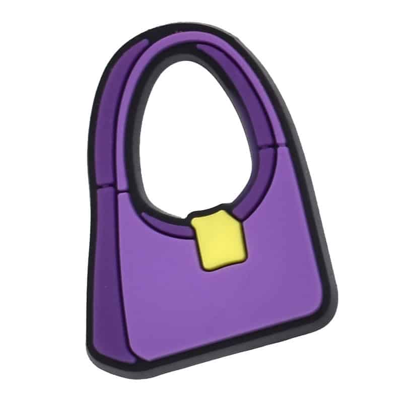 Striped handbag 47-54 Shoe Charm