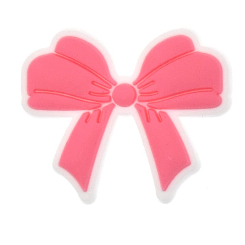 Pink bow Barbie 472-08 Shoe Charm