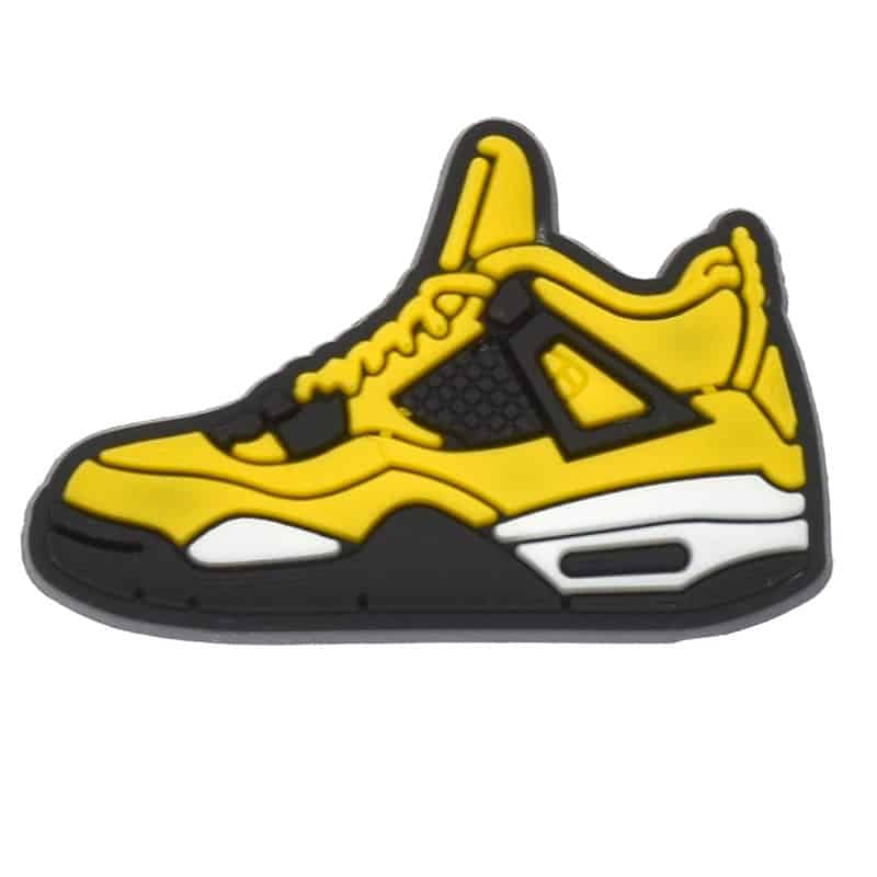 Shoe Charm - All yellow top trainers 478-09