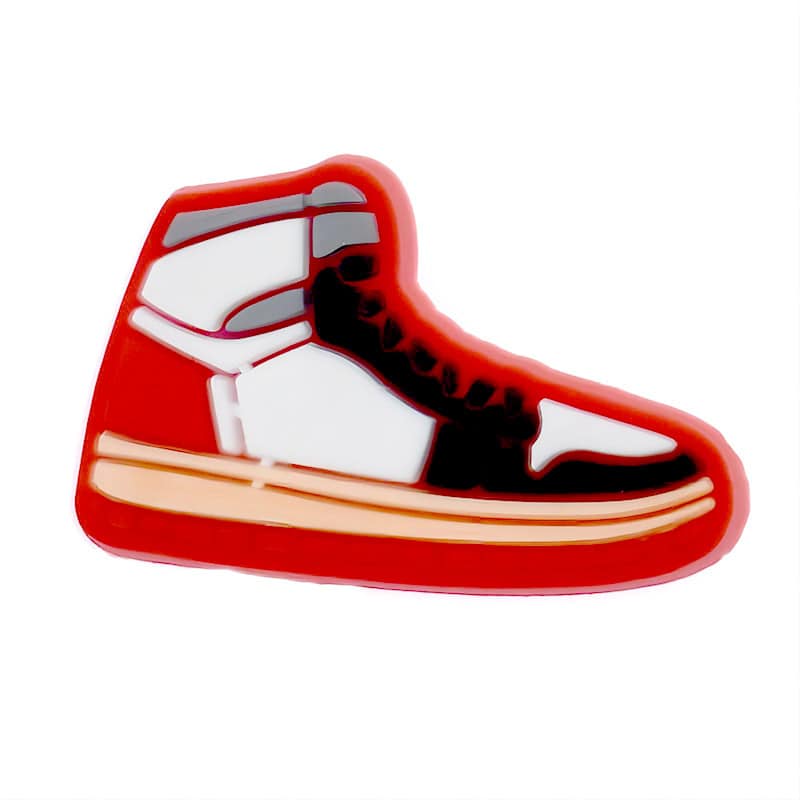 Shoe Charm - Black flash trainers 478-11