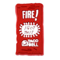 Shoe Charm -  Fire Taco Bell Sauce 479-02