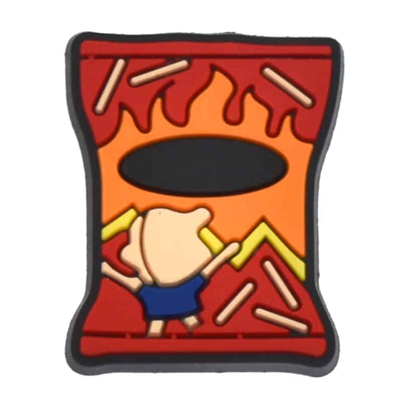 Shoe Charm -  Fiery Savoury snack 479-08