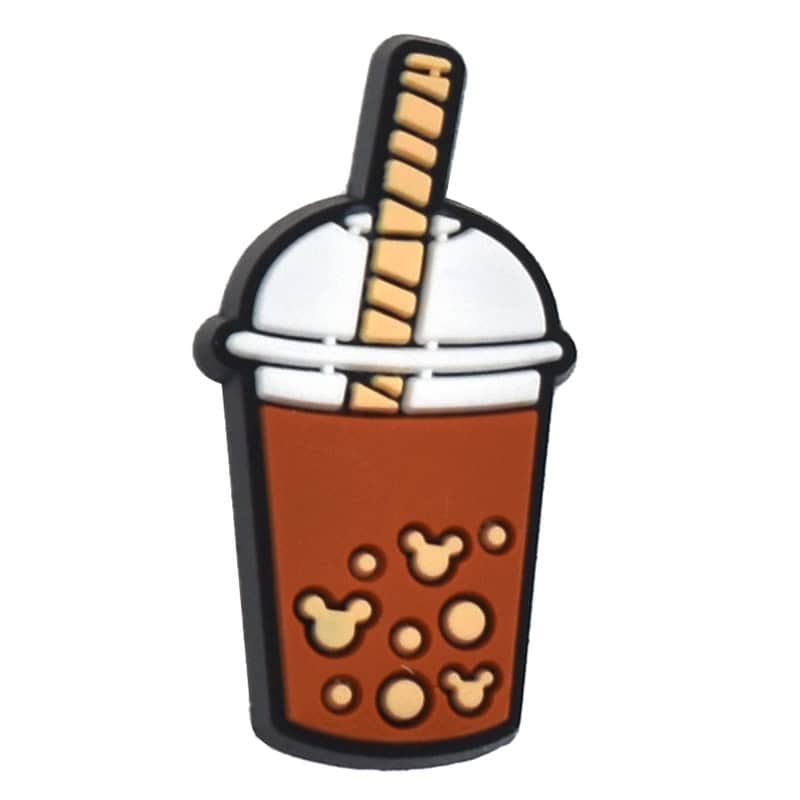 Shoe Charm -  Brown bubble tea 479-13