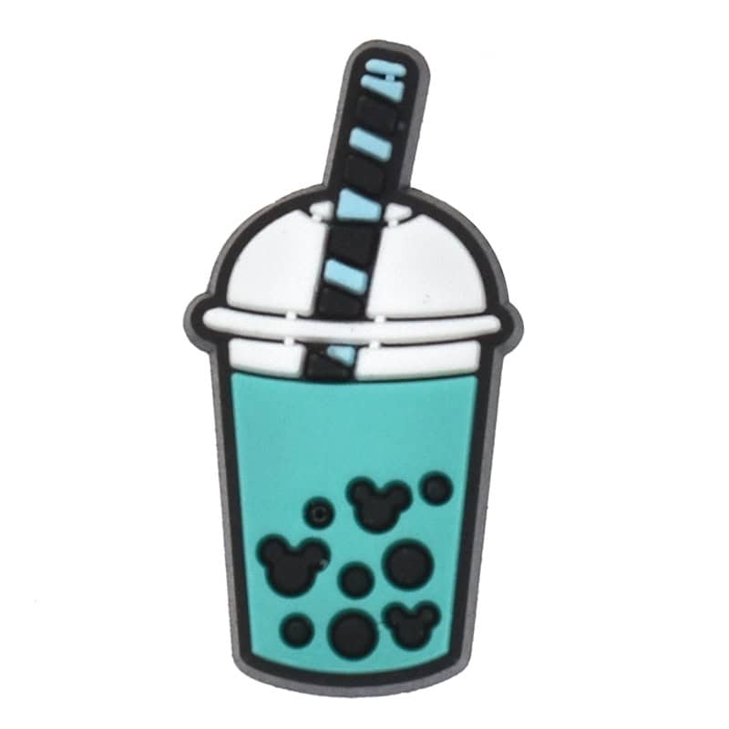 Shoe Charm -  Blue bubble tea  479-16