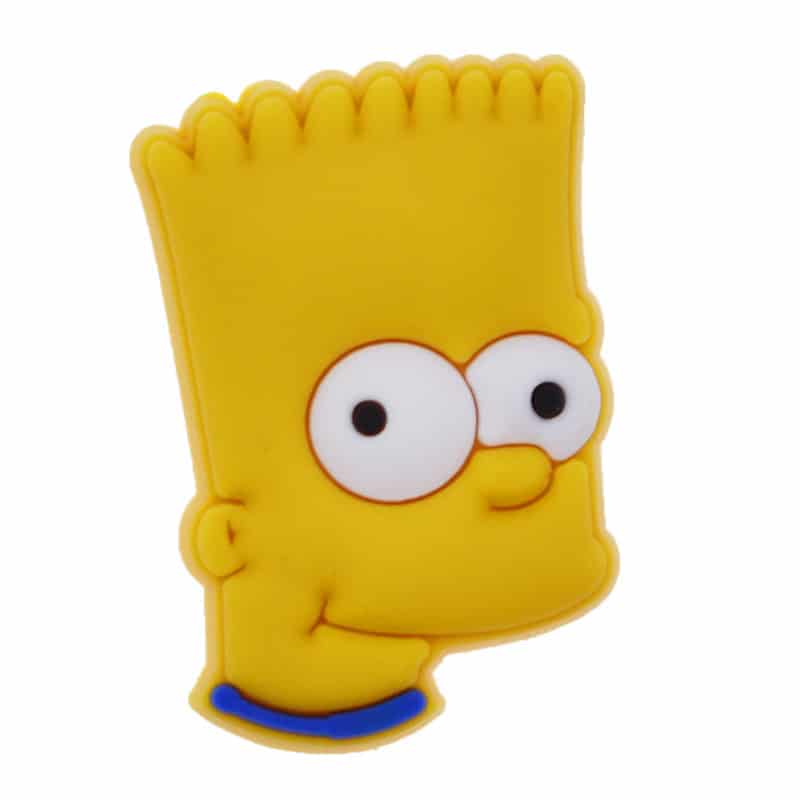 Shoe Charm -   BART's face Simpsons 48-01