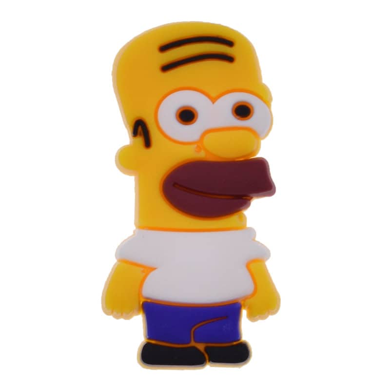 Homer frowning Simpsons  48-07 - Shoe Charm