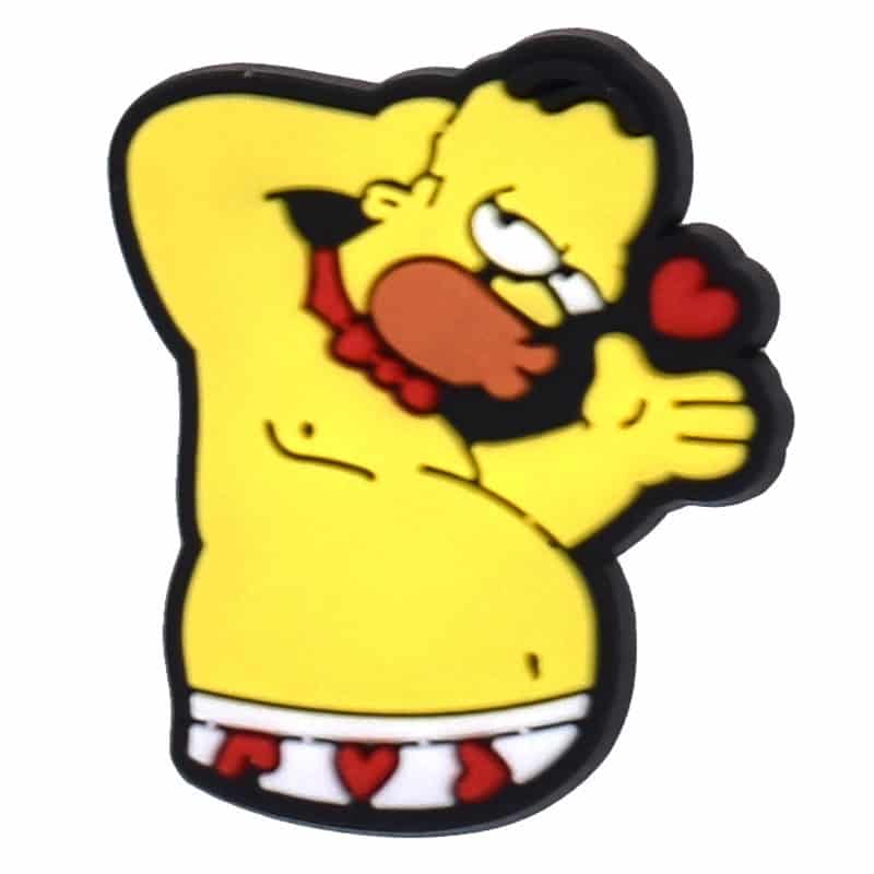 Shoe Charm -   Homer posing Simpsons 48-12