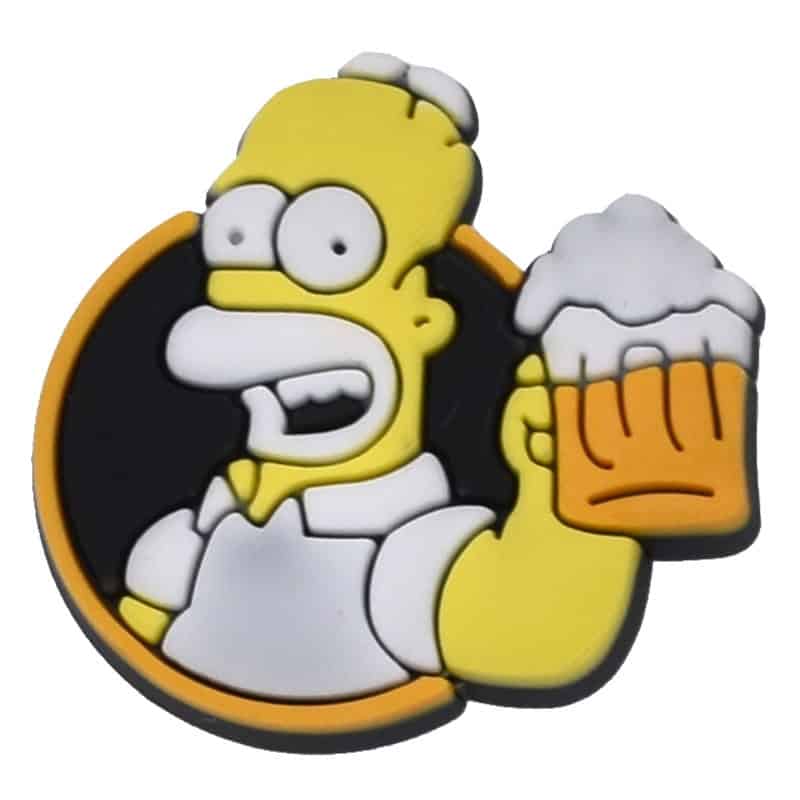 Shoe Charm -   Homer with a beer Simpsons 48-15