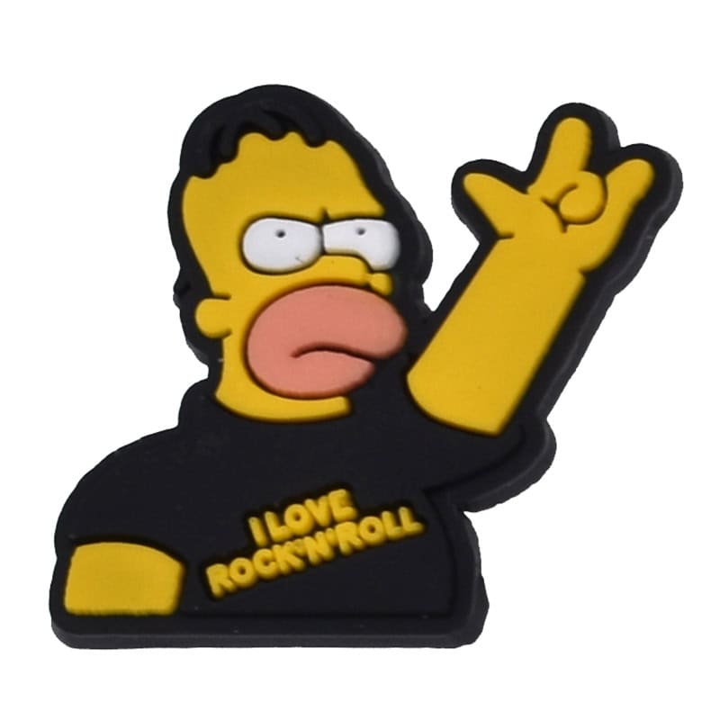 Homer rock and roll  Simpsons  48-16 - Shoe Charm