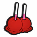 Pair of toffee apples 487-02 - Shoe Charm