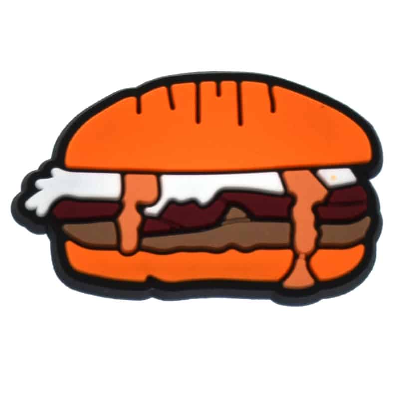 Chicken burger with sauces 487-11 - Shoe Charm