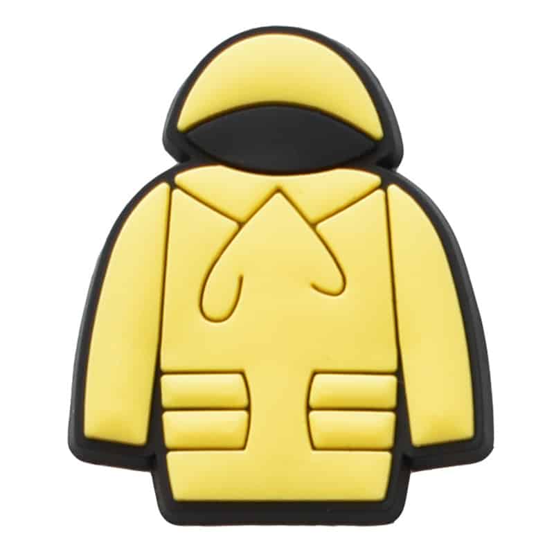 Yellow waterproof 49-04 Shoe Charm