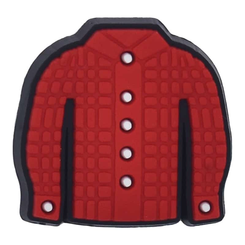 Red shirt49-09 Shoe Charm