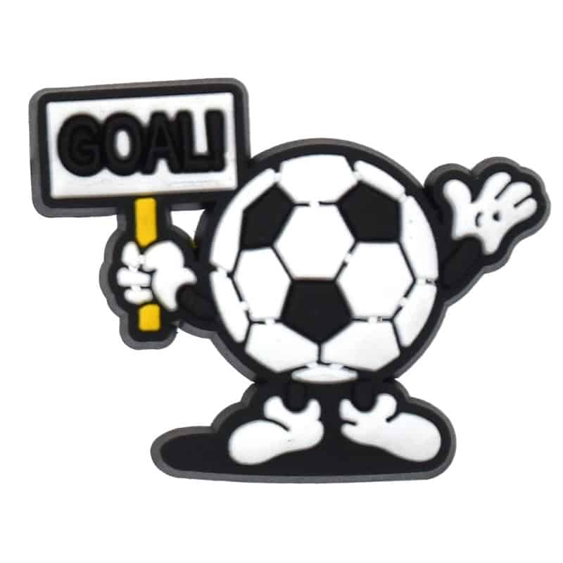 Goal ball sign logo Football 534-05 Shoe Charm