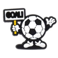 Goal ball sign logo Football 534-05 Shoe Charm