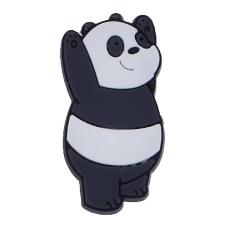 Panda arms up 54-11 - Shoe Charm