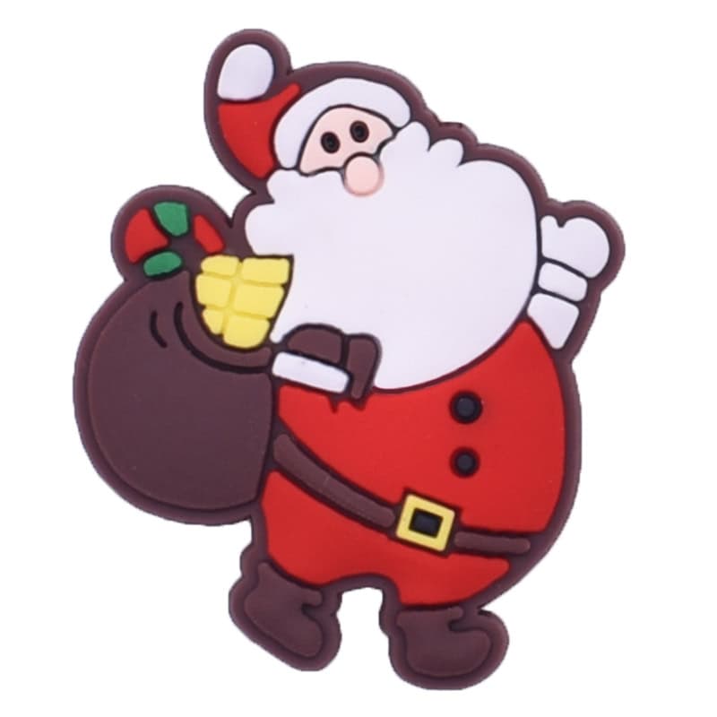 Santa and his sack Christmas Time 54-13 Shoe Charm