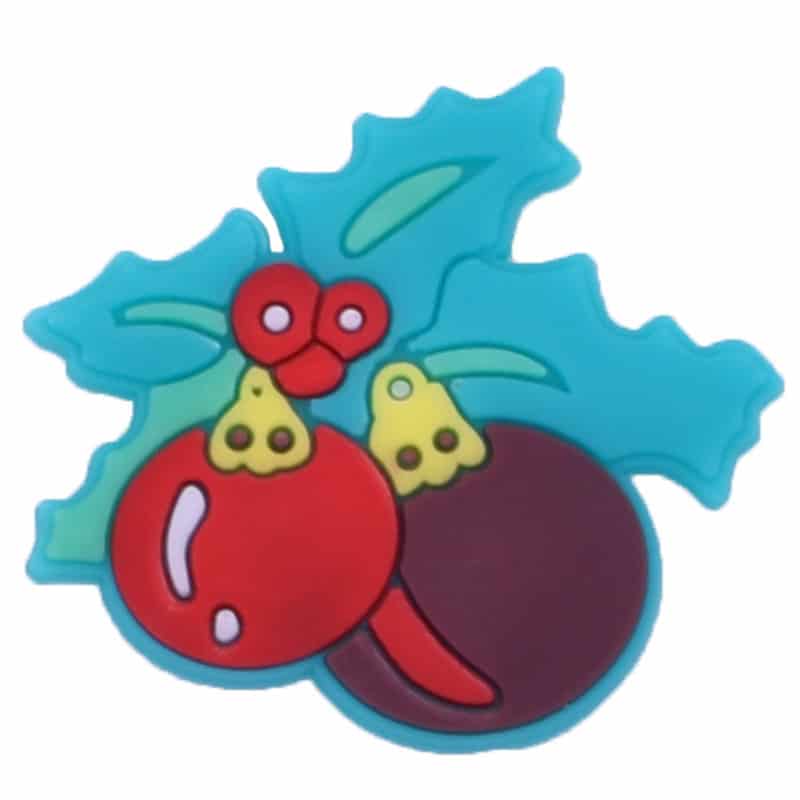 Baubles & Holly Christmas Time 54-15 Shoe Charm