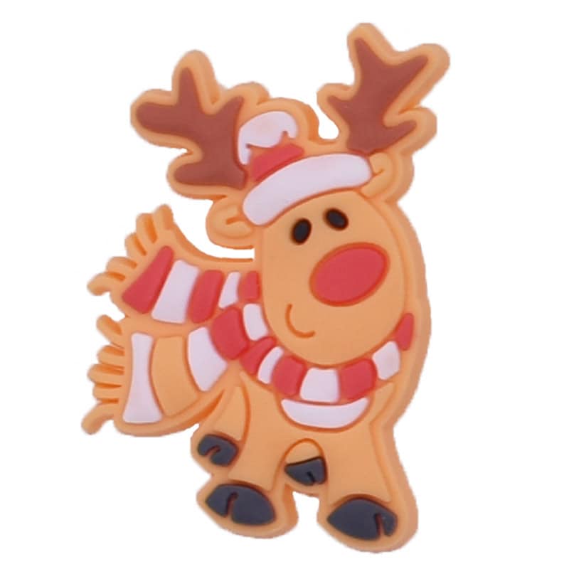 Reindeer's scarf Christmas Time 54-18 Shoe Charm