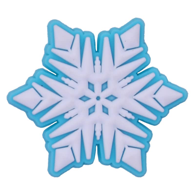 Snowflake Christmas Time 54-19 Shoe Charm