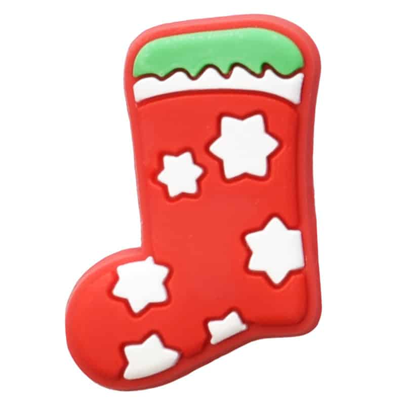 Big red stocking  for filling Christmas Time 54-23 Shoe Charm