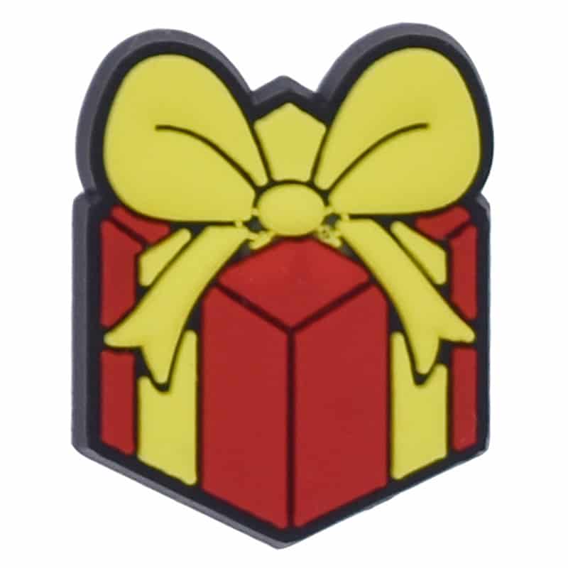Big bow present Christmas Time 54-27 Shoe Charm