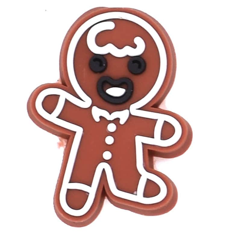 Gingerbread boy Christmas Time 54-36 Shoe Charm