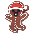 Gingerbread dancing Christmas Time 54-37 Shoe Charm