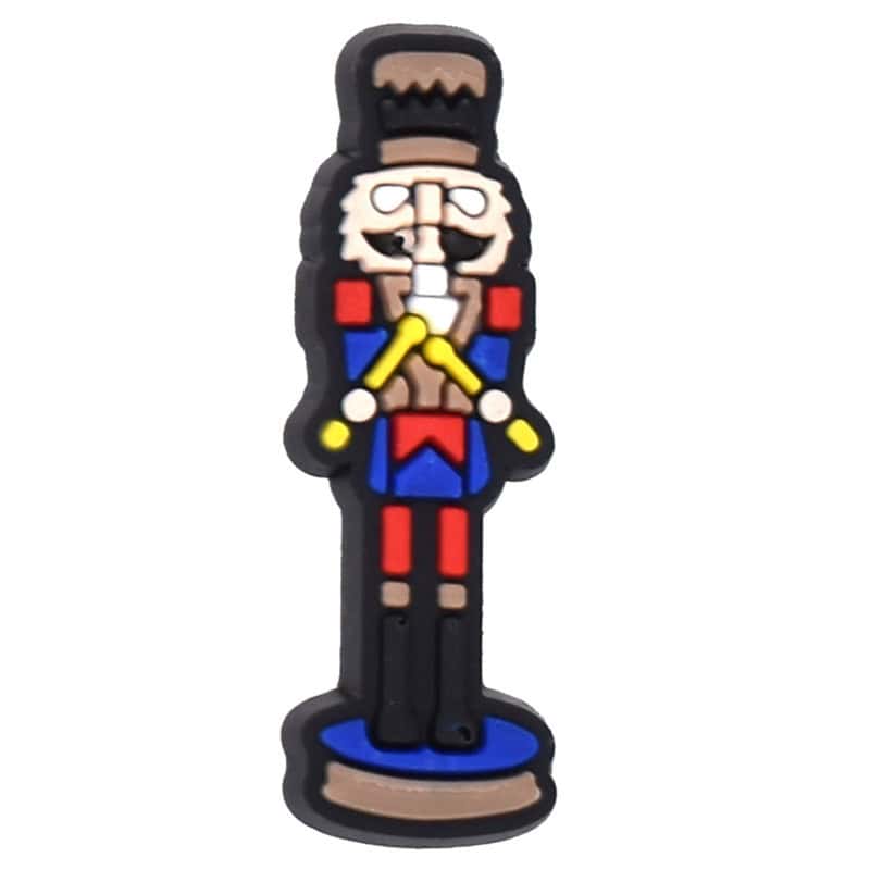 Wooden soldier Christmas Time 54-40 Shoe Charm
