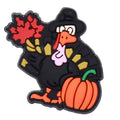 Pumpkin ghoul Christmas Time 54-48 Shoe Charm