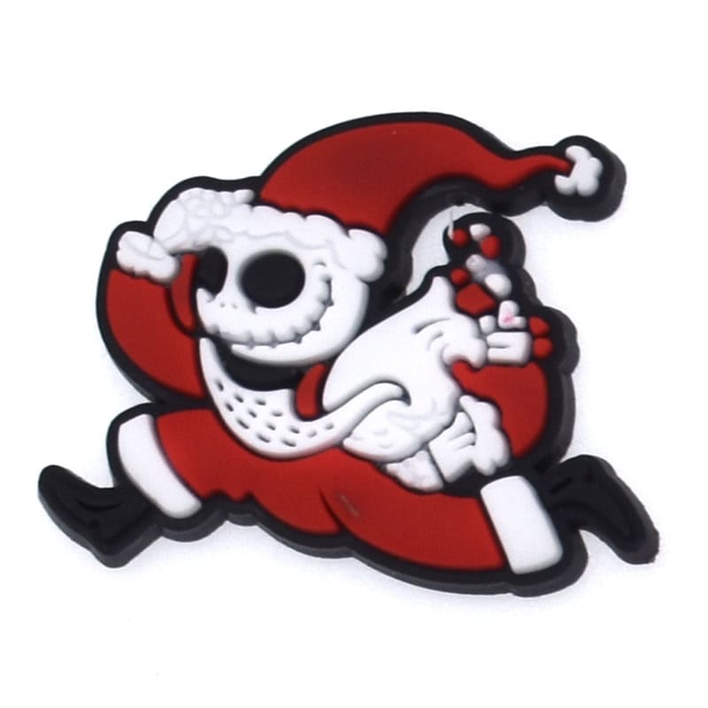 Santa Ghoul Christmas Time 54-49 Shoe Charm