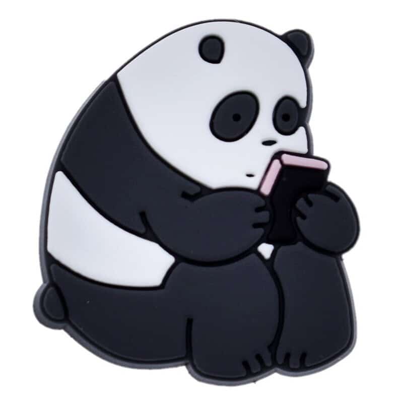 Panda sitting 55-05 Shoe Charm