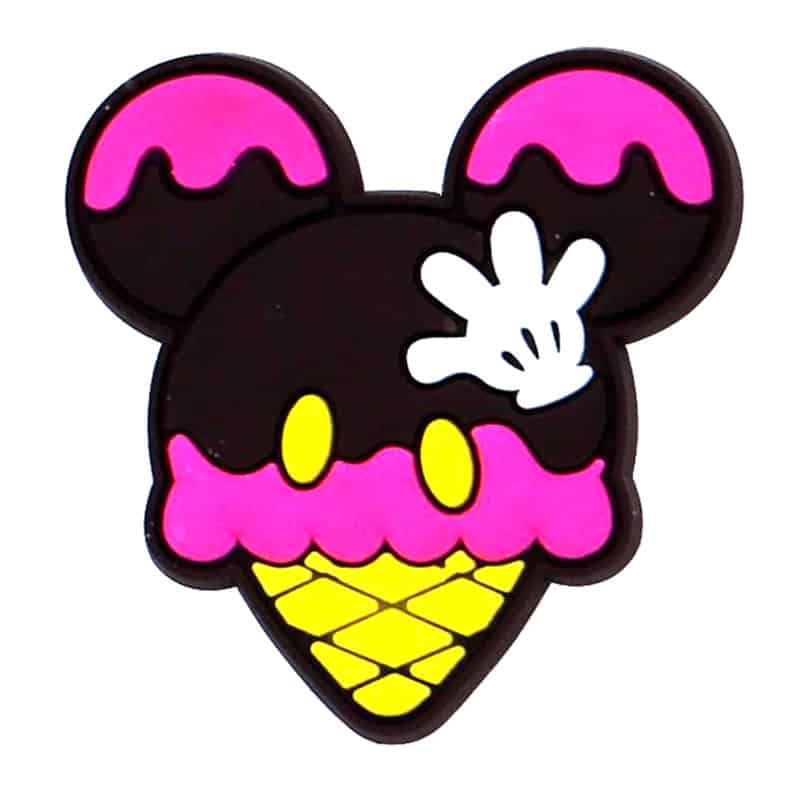 Chocolate Mickey ice cream 57-13 Shoe Charm