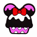 Chocolate Minnie ice cream 57-16 Shoe Charm