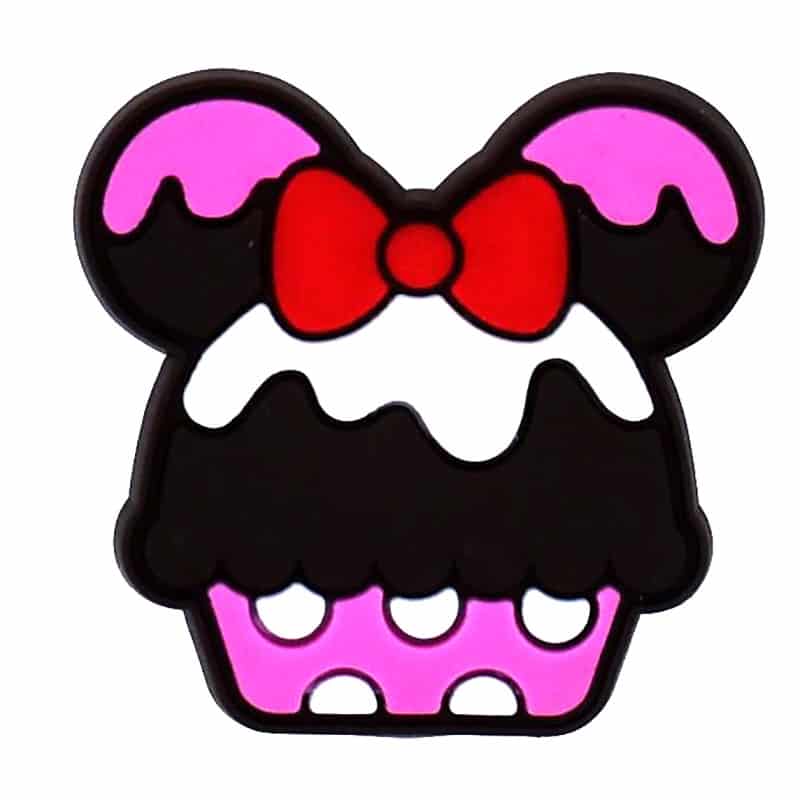Chocolate Minnie ice cream 57-16 Shoe Charm