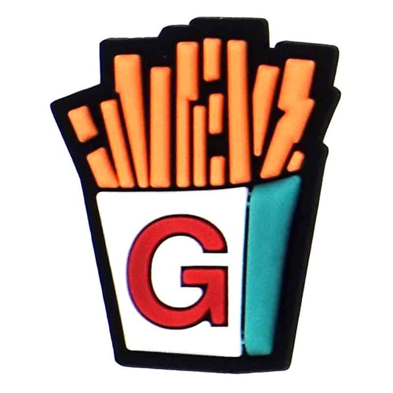 Sweet potatoe chips 57-19 Shoe Charm