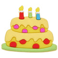 Birthday cake 3 years old 57-33 Shoe Charm