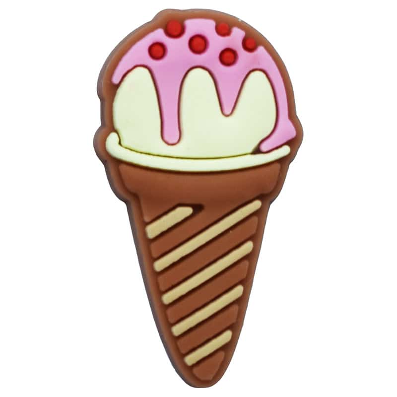 Stawberry topping cone 57-40 Shoe Charm