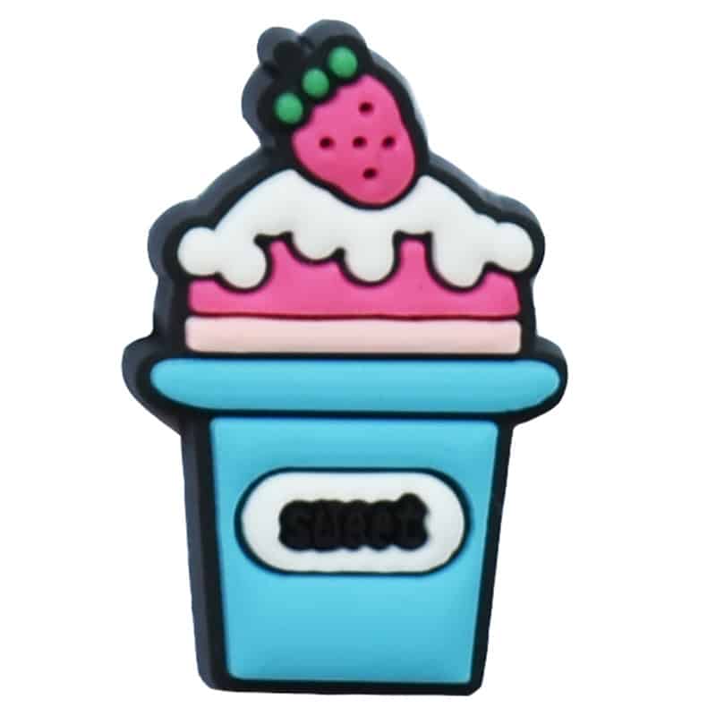 Strawberry tub 57-42 Shoe Charm