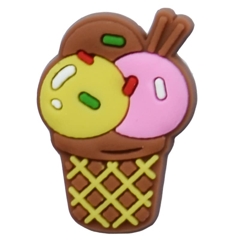 Three scoops square 57-43 Shoe Charm
