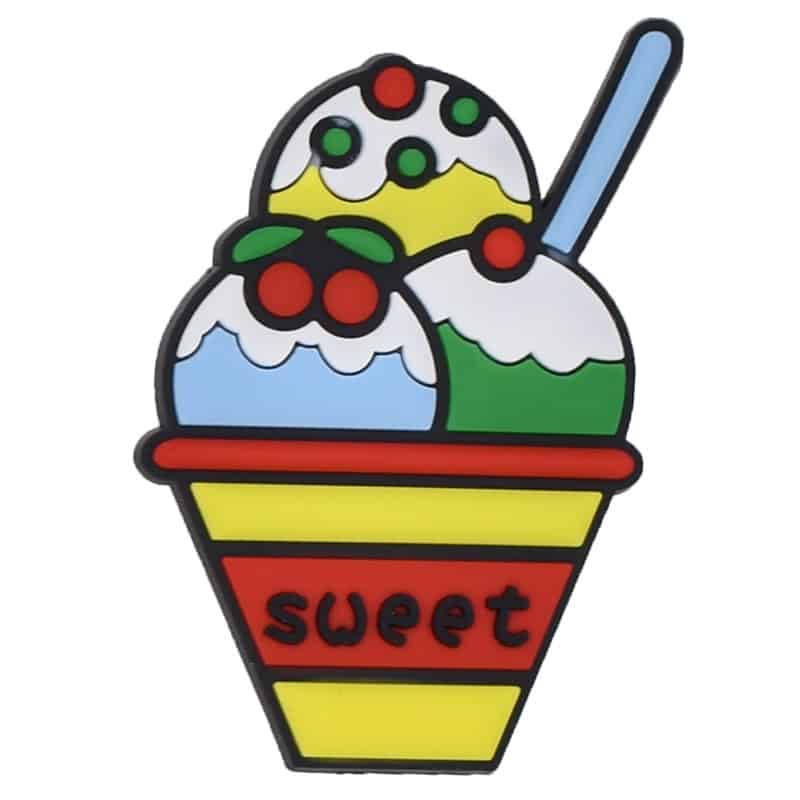 Three scoop tub 57-58 Shoe Charm
