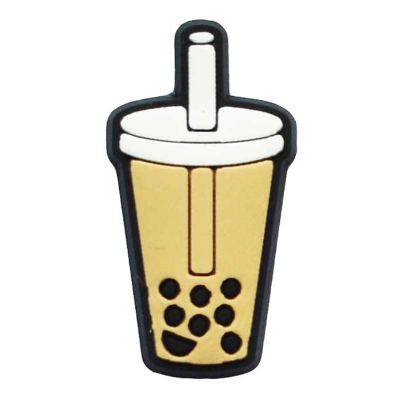 Choco bubble tea 57-60 Shoe Charm