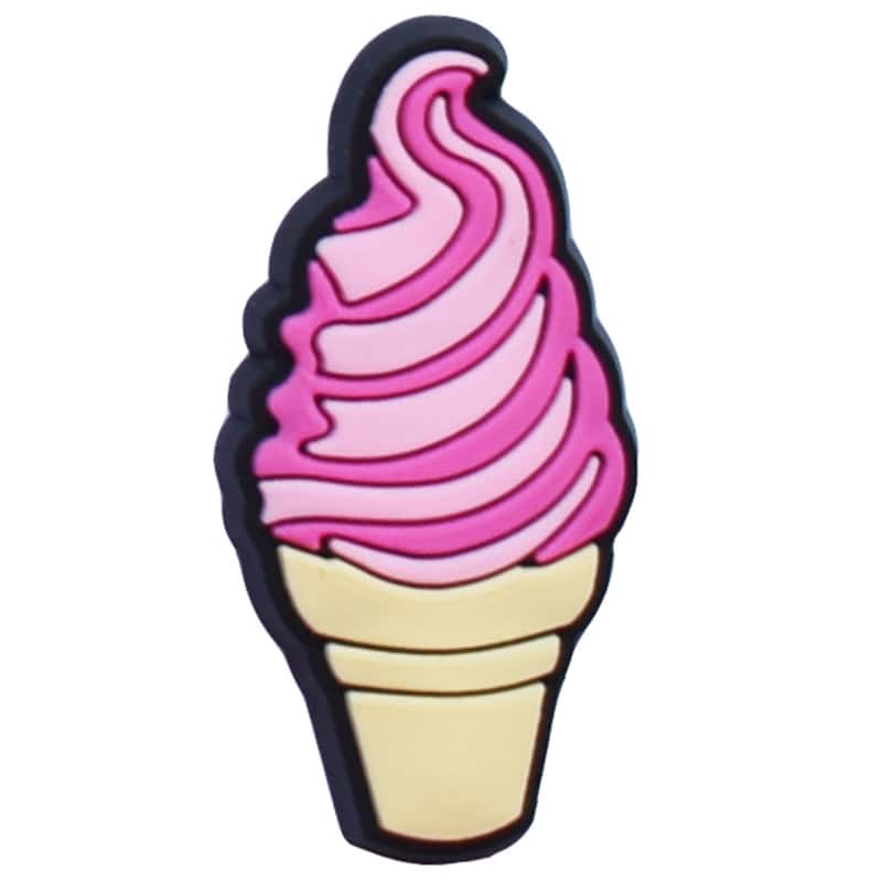 Pink swirl cornet 57-72 Shoe Charm