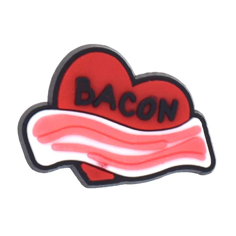 Bacon slice 57-84 Shoe Charm