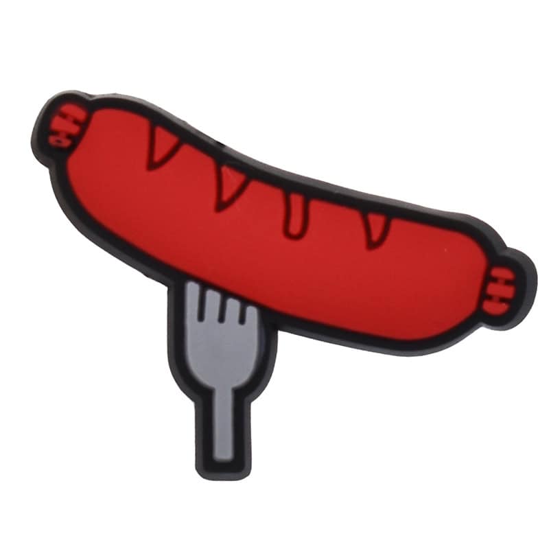Bratwurst sausage 57-92 Shoe Charm