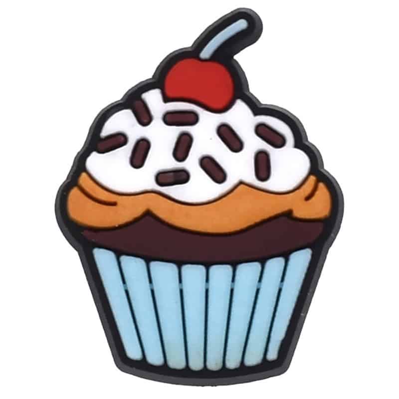 Cherry cup cake 57-97 Shoe Charm