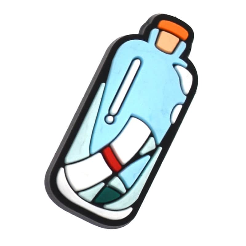 Message in a bottle Sailors 596-06 Shoe Charm