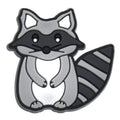 Sitting raccoon 618-03 - Shoe Charm