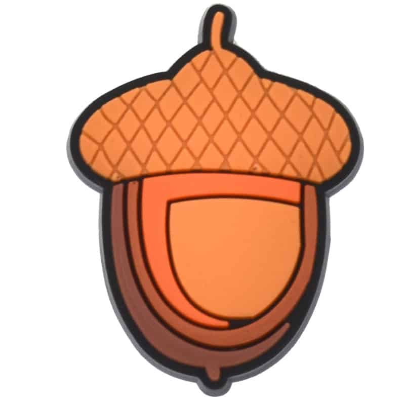 Brown acorn 618-05 - Shoe Charm